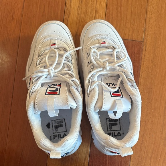 Fila White Women's Sneakers - Picture 2 of 4
